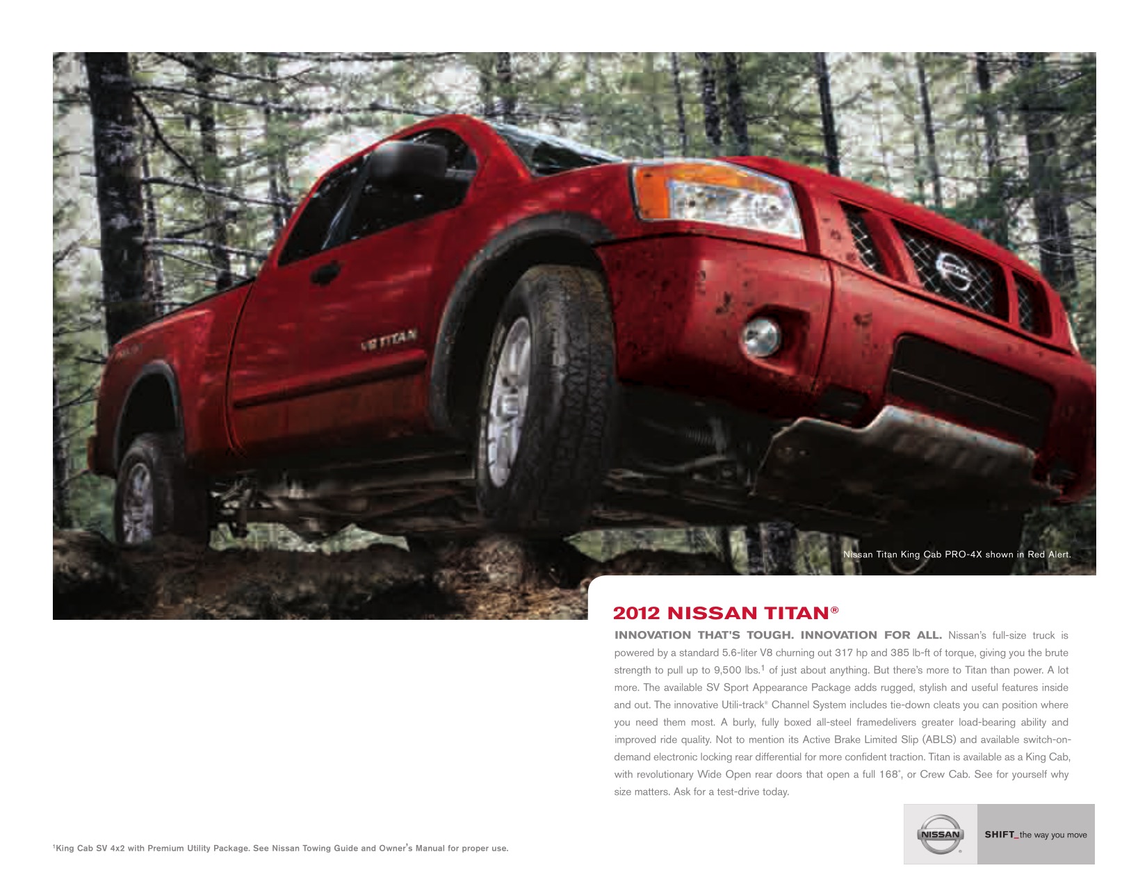 2012 Nissan Titan Brochure